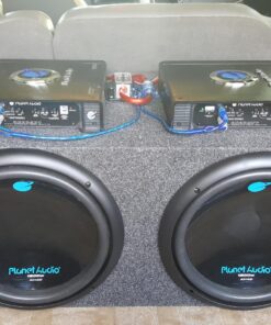 Planet Audio AC12D 12 Inch Car Subwoofer - 1800 Watts Max, Dual 4 Ohm Voice Coil, Sold Individually, For Truck Boxes and Enclosures, Hook Up To Amplifier 25 81dFy0r3okL 1