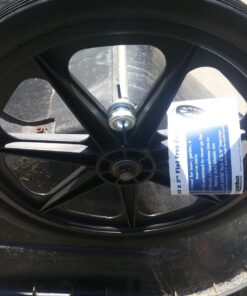 Marathon 92001 20x2.0 Flat Free Cart Tire on Plastic Rim, 3/4" Bearing, 1 Pack 49 81dHNHl uiL