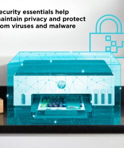 HP Smart -Tank 6001 Wireless Cartridge-Free all in one printer, this ink -tank printer comes with up to 2 years of ink included, with mobile print, scan, copy (2H0B9A) 48 81dI1VYx3ML