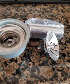 Elkay LKPD1 Perfect Drain Fitting with Type 304 Stainless Steel Body and Strainer 7 81dITwE0A6L