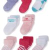 Luvable Friends Unisex Baby Newborn and Baby Terry Socks 0-6 Months Pink Daddy 11 81dIjdKSwL
