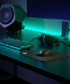 SteelSeries QcK Gaming Surface - Medium Thick Cloth - Peak Tracking and Stability - Black 19 81dImbpm3gL