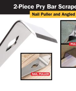 Titan 17005 2-Piece Stainless Steel Pry Bar Scraper Set, 7-1/4 x 9/16" and 9-1/4 x 9/16" 2 Piece Set 11 81dJ3c9JONL