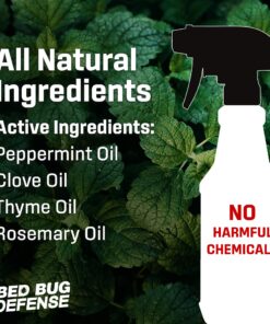 Exterminators Choice Bed Bug Defense Spray - Gallon Size - Effective Bed Bug Repellent for Bedding - Carpet - Furniture - Backpacks - Powerful Bed Bug Killer - Natural Bedbugs Killers Treatment 11 81dJ4w7XV6L