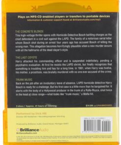 Alternative view of Michael Connelly - Harry Bosch Collection (Books 3,4 & 5): The Concrete Blonde, The Last Coyote, Trunk Music (Harry Bosch Series)