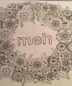 Calm the F*ck Down: An Irreverent Adult Coloring Book Paperback, Coloring Book 69 81dKe3sH4L