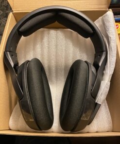 Drop + EPOS PC38X Gaming Headset Noise-Cancelling Microphone with Over-Ear Open-Back Design, Velour Earpads, Compatible with PC, PS4, PS5, Switch, Xbox, Mac, Mobile, and More (Black) Black One Size 28 81dLsoXF6WL