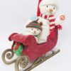 Hallmark Twinkling Sleigh Ride Snowman Techno Plush