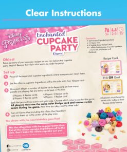 Wonder Forge Disney Princess Enchanted Cupcake Party Game For Girls & Boys Age 3 & Up - A Fun & Fast Matching Game You Can Play Over & Over (1088) Princess Cupcake Party 31 81dNmycDvL