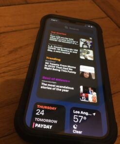 Miracase Glass Case for iPhone 12/ iPhone 12 Pro 6.1 inch (2020), Full-Body Clear Bumper Case with Built-in 9H Tempered Glass Screen Protector for iPhone 12/ iPhone 12 Pro,Dark Blue Dark Blue iPhone 12/12 Pro 6.1'' 43 81dOTz9 RdL