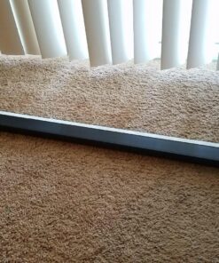 Electriduct Large J Channel Cable Raceway Self Adhesive Desk Cord Organizer and Wire Manager for Computer, Gaming and Entertainment Centers - Black - 48" (4 Feet) Large 48" Raceway 1 45 81dPLuqphiL