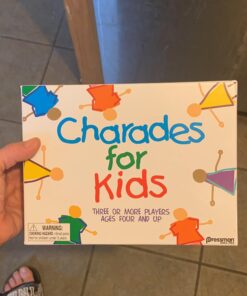 Pressman Charades for Kids - The 'No Reading Required' Family Game, 5" 16 81dPWgekg2L