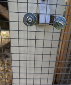 Royal Rooster Chicken Feeder and Waterer Set - Includes 1 Gallon Waterer with 2 Cups and 7lb Feeder for Chickens - Chicken Coop Accessories with Hanging Chicken Poultry Feeder and Chicken Waterer Kit 2-Cup Waterer 45 81dPhaAC7EL