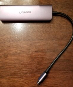 UGREEN Revodok 106 USB C Hub 6 in 1 USB C Dongle 4K HDMI, 3 USB 3.0 Ports, SD/TF Card Reader Compatible with MacBook Pro, MacBook Air, iPad, iPhone 15 Pro/Pro Max. Grey Space Grey 33 81dRI9PWscL