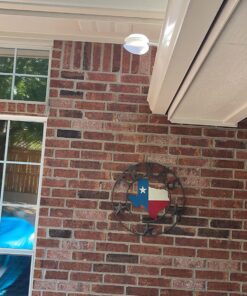 DBF Outdoor Solar Gutter Lights【Upgraded Version】 Solar Fence Post Lights Wall Mount Decorative Deck Lighting Auto On/Off Solar Landscape Lights for Eaves Yard Garden Highlight Gate (Pack of 6) White 42 81dRfYPSWdL