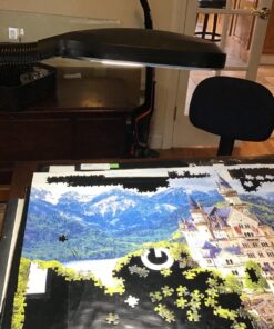 Lavish Home (72-1515) 5 Feet Sunlight Floor Lamp With Adjustable Gooseneck - Dimmer Black 22 81dSAj8Gl5L