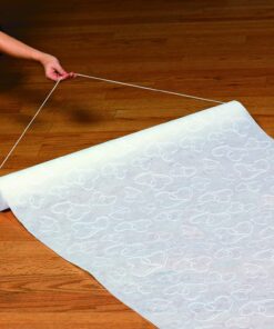 Fun Express Two Hearts Wedding Aisle Runner - White with Hear Designs - 100 feet Long - Perfect for Indoor, Outdoor, Beach Weddings - Polyester 19 81dShPZo3cL
