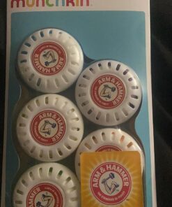 Munchkin® Arm and Hammer Nursery Fresheners, Assorted Scents of Lavender or Citrus, 5 Count 5 Count (Pack of 1) 24 81dTC64IVAL
