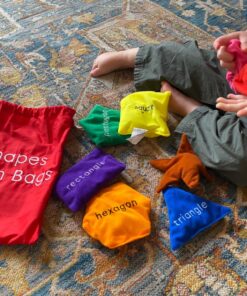 Educational Insights Shapes Beanbags, Learn Shapes, Toddler Learning Toy, Preschool Classroom Must Haves, Set of 10 Bean Bags, Ages 3+ 37 81dU5dHYnhL