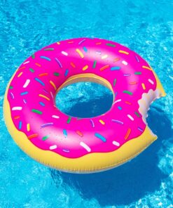 BigMouth Inc. Giant Pool Float Strawberry Frosted 28 81dUanZ4QuL
