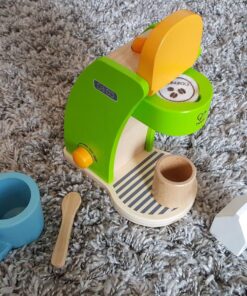 Hape Kid's Coffee Maker Wooden Play Kitchen Set with Accessories 24 81dUsE3Pg3L