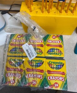 Crayola Crayons Bulk, 24 Crayon Packs with 24 Assorted Colors, School Supplies 42 81dVhYXXg L