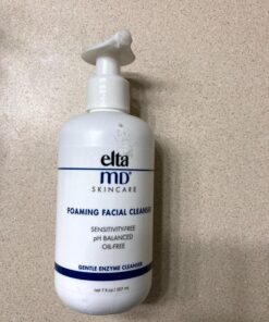 EltaMD Foaming Facial Cleanser, Foaming Face Wash for Oily Skin, Gently Cleanses and Helps Remove Oil and Dead Skin Cells, Daily Face Wash for Morning and Night Use, For All Skin Types, 2.7 oz Pump 7 Fl Oz (Pack of 1) 44 81dVmVeuz L