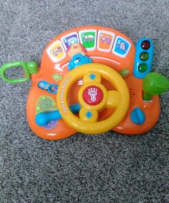 VTech Turn and Learn Driver Amazon Exclusive,Orange Orange Standard Packaging 55 81dWEXIWPkL