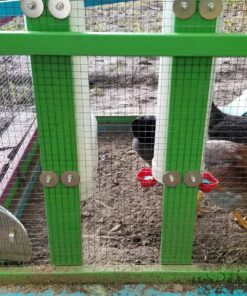 Royal Rooster Chicken Feeder and Waterer Set - Includes 1 Gallon Waterer with 2 Cups and 7lb Feeder for Chickens - Chicken Coop Accessories with Hanging Chicken Poultry Feeder and Chicken Waterer Kit 2-Cup Waterer 40 81dWWa4Pc6L