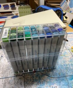 Copic Alcohol Sketch Marker Case, 36 Piece Multicolor 1 Count (Pack of 1) 40 81dWw1WXJkL