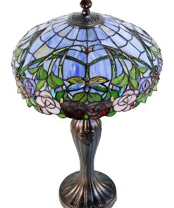 Dale Tiffany TT12232 Zenia Rose Table Lamp, 27" x 16.25" x 16.25", Fieldstone 17 81dXO4dJDTL