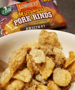Lowrey's Bacon Curls Microwave Pork Rinds (Chicharrones), Original, 1.75 Ounce (Pack of 18) 1.75 Ounce (Pack of 18) 32 81dXWryw3cL