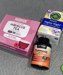 Traditional Medicinals Tea, Organic Nighty Night Extra, Promotes a Good Night's Sleep, 16 Tea Bags 39 81dXYCdkerL