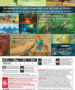 Alternative view of The Legend of Zelda: Breath of the Wild - US Version Nintendo Switch Standard