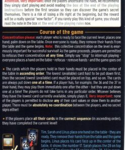 The Mind Card Game - Addictive Mind-Melding Fun for Game Night! Cooperative Family Game for Kids and Adults, Ages 8+, 2-4 Players, 15 Minute Playtime, Made by Pandasaurus Games 1 Count (Pack of 1) Board Games 64 81dYEwoGMAL