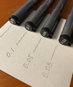 Copic Markers Multiliner Fine Pigment Based Ink, 4-Piece Set 4 Count (Pack of 1) Black Fine 29 81dYOpebZL