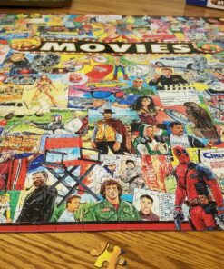 White Mountain Puzzles The Movies - 1000 Piece Jigsaw Puzzle 29 81dYSCjYgL
