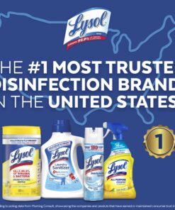 Lysol Multi-Surface Cleaner, Sanitizing and Disinfecting Pour, to Clean and Deodorize, Sparkling Lemon and Sunflower Essence, 40 Fl Oz 40 Fl Oz (Pack of 1) 22 81dcip9SYeL 1