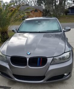iJDMTOY M-Colored Grille Insert Trims Compatible With BMW F30 3 Series 320i 328d 328i 335i 340i w/Standard Kidney Grill (11 Beams), NOT 8-Beam Black Grille nor M3 35 81dco2NYHSL