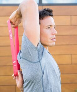 Fit Simplify Resistance Loop Exercise Bands with Instruction Guide and Carry Bag, Set of 5 Assorted 33 81dehPxRS9L