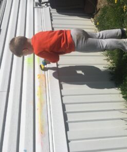 Crayola; Washable Neon Sidewalk Paint; Outdoor Art Tools; 3 Neon Paint Colors, Paint Brush, Roller and 3 Sidewalk Chalk Sticks 18 81dfdUKpUgL