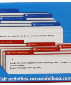 Carson Dellosa The Complete Common Core State Standards Kit Pocket Chart Cards Grade 4 (158172) 4 81dg9xFitkL
