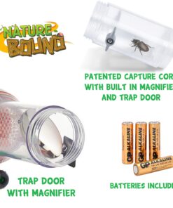 Nature Bound Bug Catcher Toy, Eco-Friendly Bug Vacuum, Catch and Release Indoor/Outdoor Play, Ages 6+ Retail Packaging 24 81dgdH2DIYL