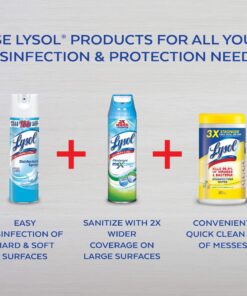 Lysol Disinfecting Wipes, Lemon & Ocean Breeze, 320ct (4x80ct), Cleaning Wipes, Cleaning Supplies, Packaging May Vary, 80 Count (Pack of 4) 80 Count (Pack of 4) 16 81dgup5sMqL
