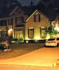 GLW® 10w 12v Ac or Dc Warm White Led Flood Light Waterproof Outdoor Lights 750lm 80w Halogen Bulb Equivalent Black Case 41 81dj76XjYzL 1