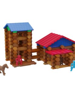 Lincoln Logs Centennial Edition Tin Amazon Exclusive-150+ Pieces-Real Wood-Ages 3+-Best Retro Building Gift Set for Boys/Girls-Creative Construction Engineering-Top Blocks Kit-Preschool Education Toy 36 81dl3QOPFqL