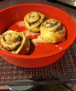 Mrs. Anderson's Baking Silicone 9-Inch Round Cake Pan, BPA Free, Non-Stick European-Grade Silicone, 9.5 x 2.25-Inches 27 81dmVWTGUL