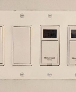 Honeywell Home RPLS730B1000 7-Day Programmable Light Switch Timer, White Filter 63 81dnkuXQZ8L
