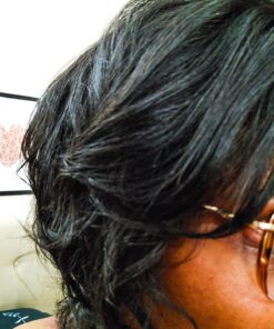 HSI Professional Ceramic Tourmaline Ionic Flat Iron Hair Straightener with Glove, Pouch and Travel Size Argan Oil Leave in Hair Treatment 64 81dnufDgfxL