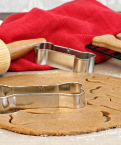 Fox Run Dog Bone Cookie Cutter Set, Stainless Steel, 3-Piece 3 piece 24 81doiqWHBpL